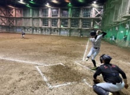 硬式野球体験