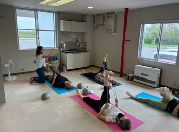 理学療法士によるピラティス教室
