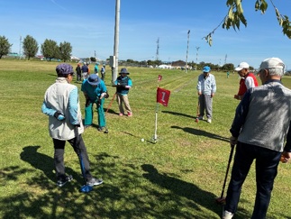 B&G海洋センター対抗グラウンドゴルフ交流大会