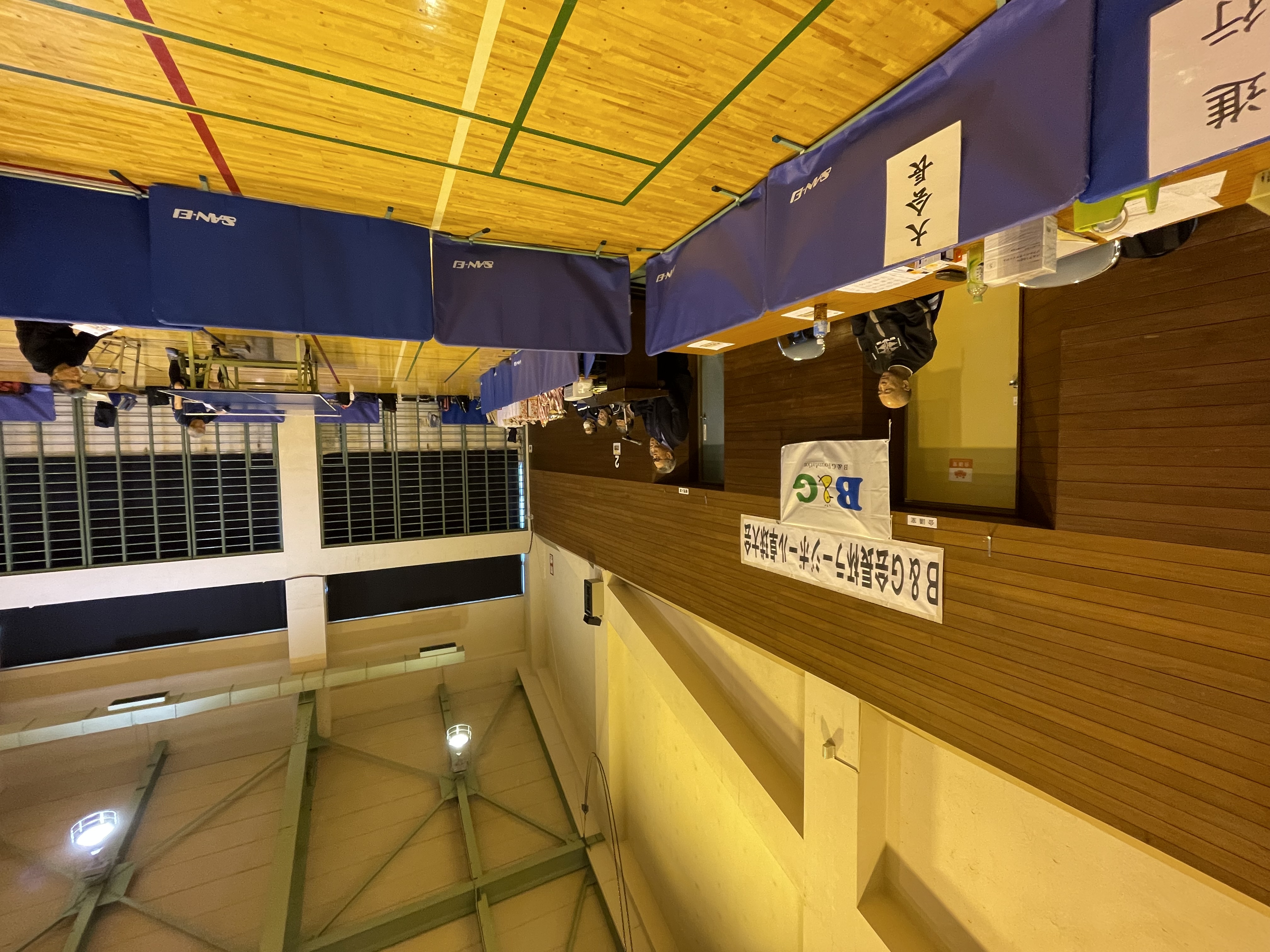 第１５回B&G会長杯ラージボール卓球大会