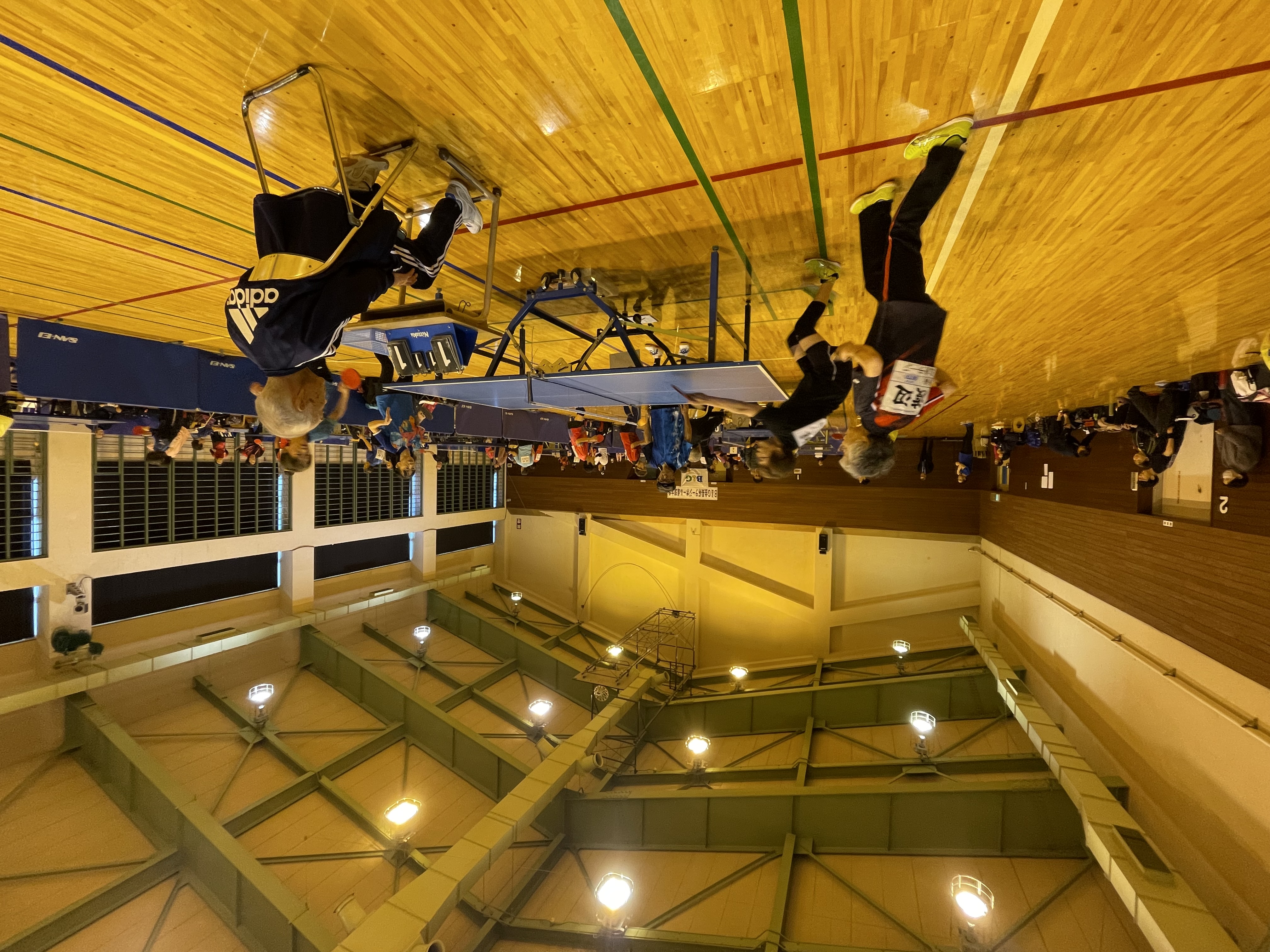 第１５回B&G会長杯ラージボール卓球大会