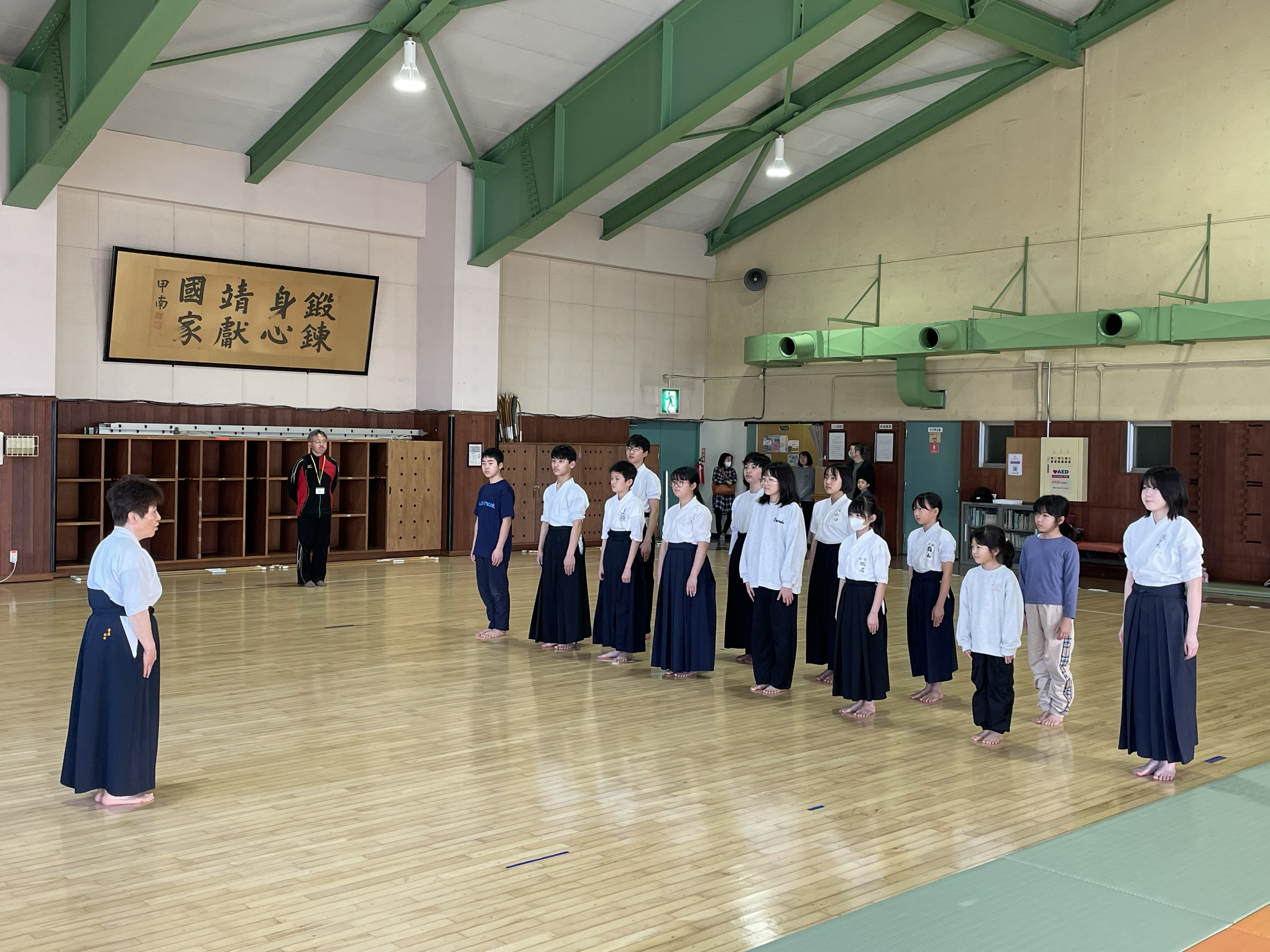 弘前B&G海洋センターなぎなた教室