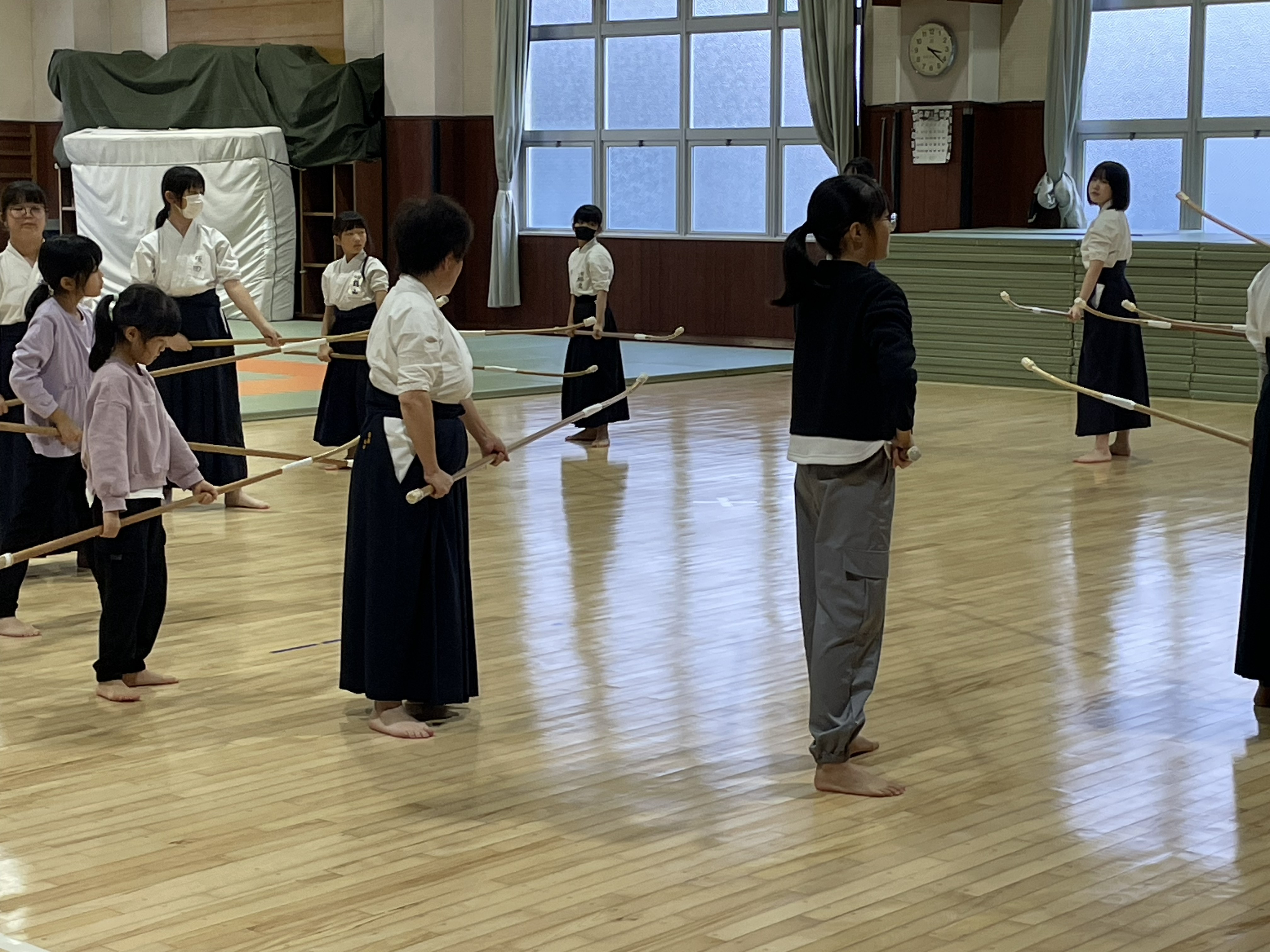 弘前B&G海洋センターなぎなた教室