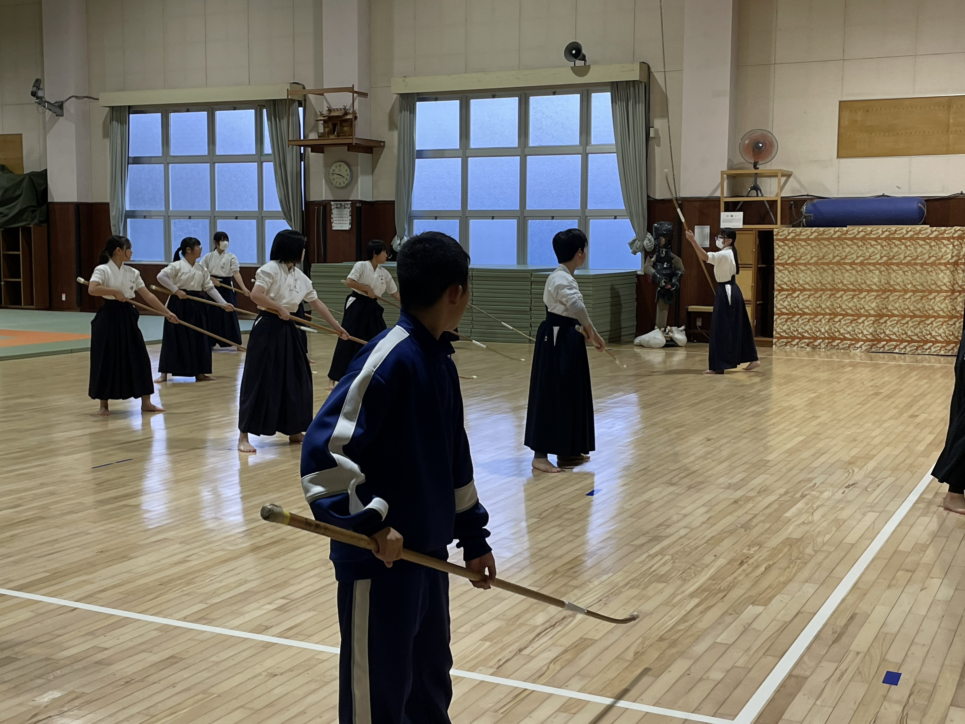 弘前B&G海洋センターなぎなた教室