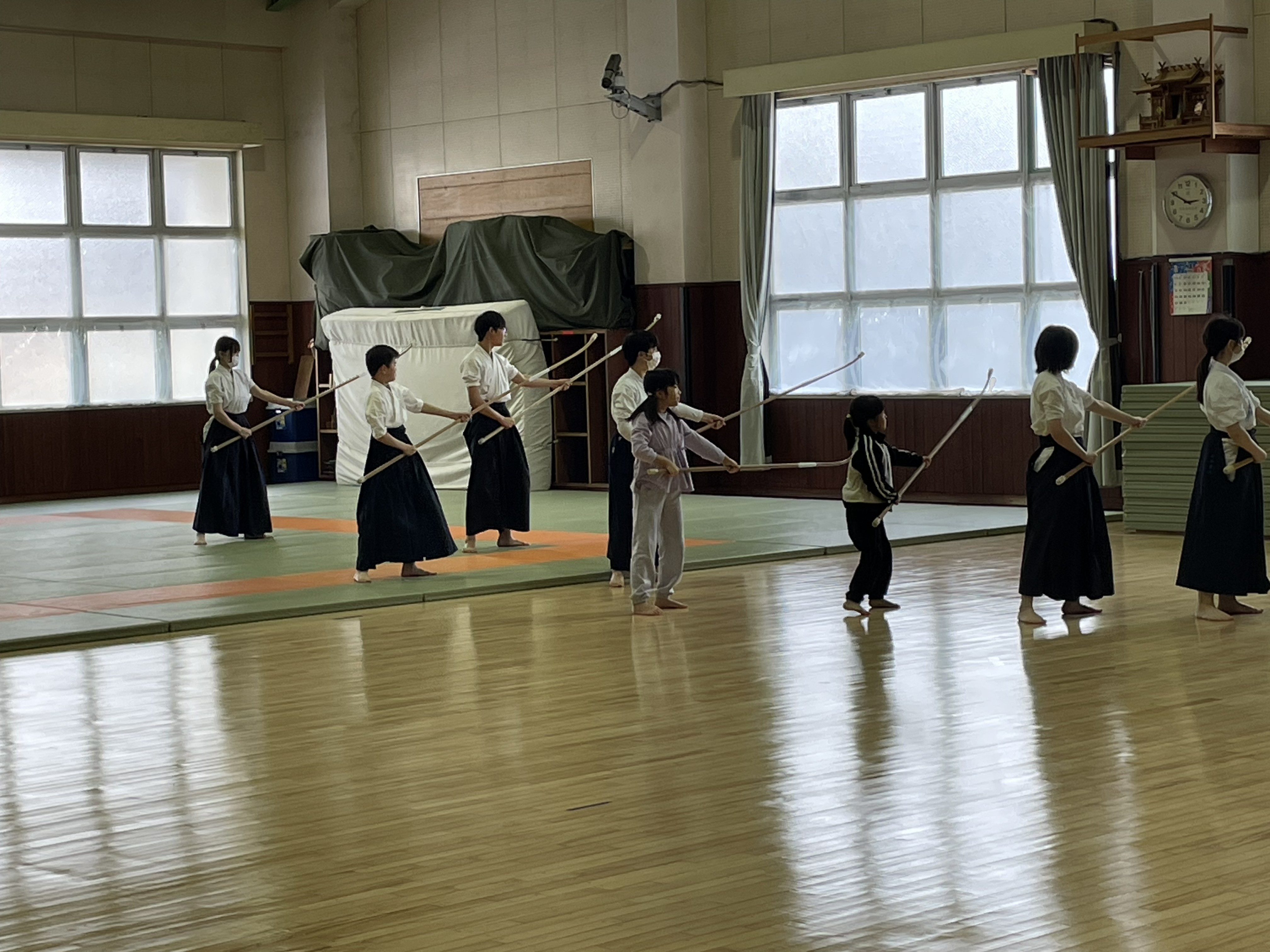 弘前B&G海洋センターなぎなた教室