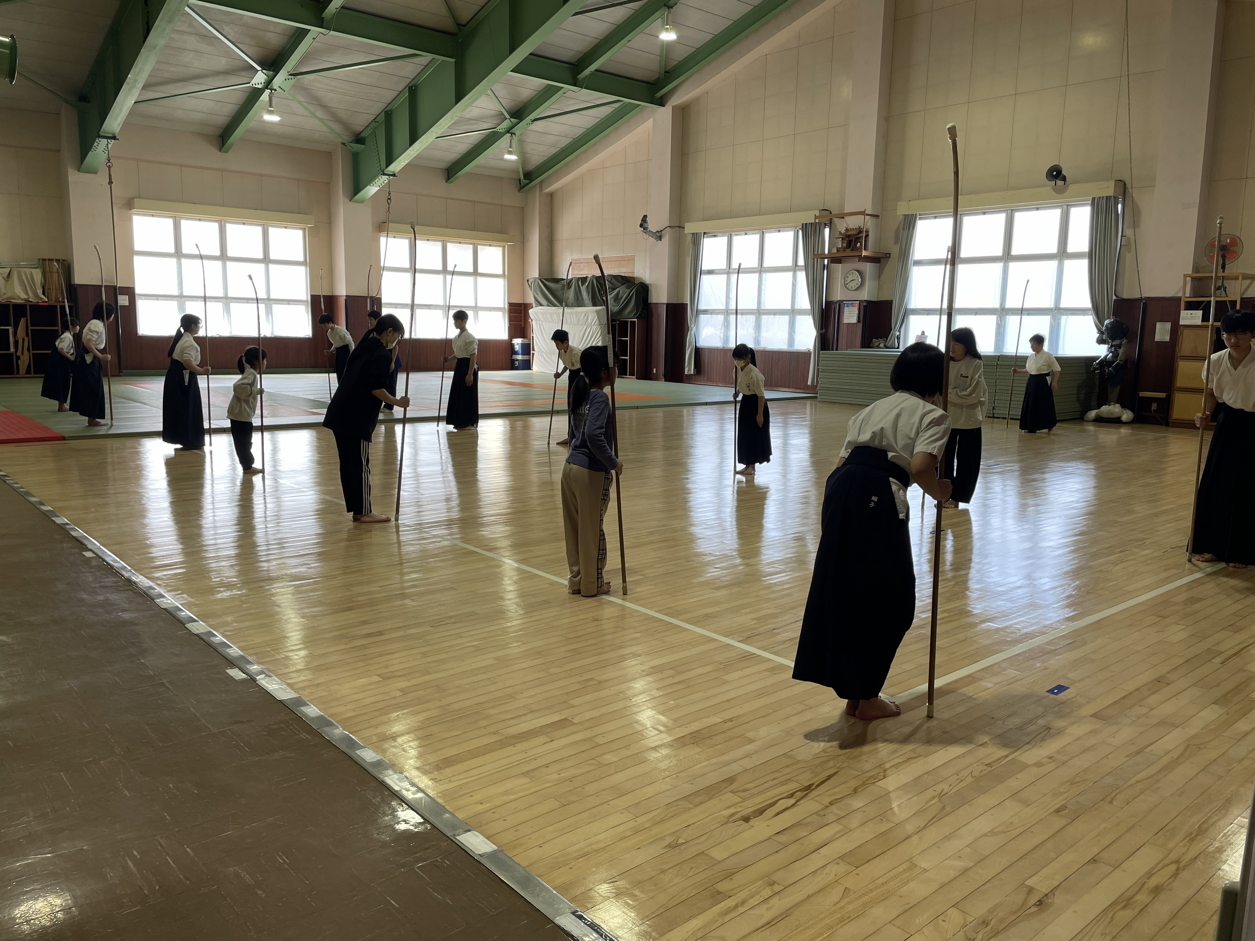 弘前B&G海洋センターなぎなた教室