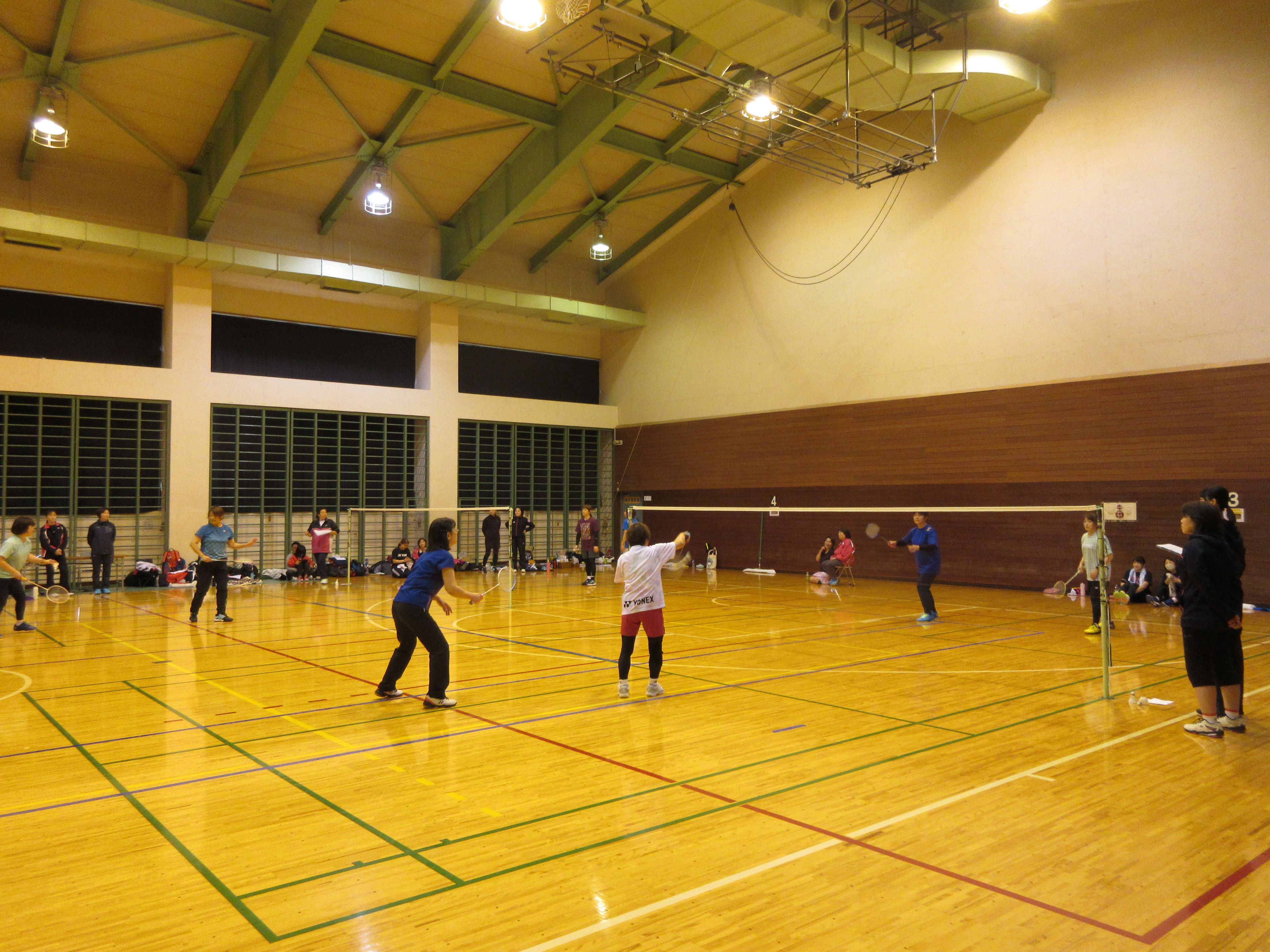 レディースクラブ対抗バドミントン大会