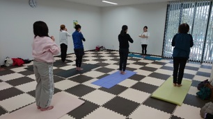 はるか夢球場ポジティブフィットネス教室