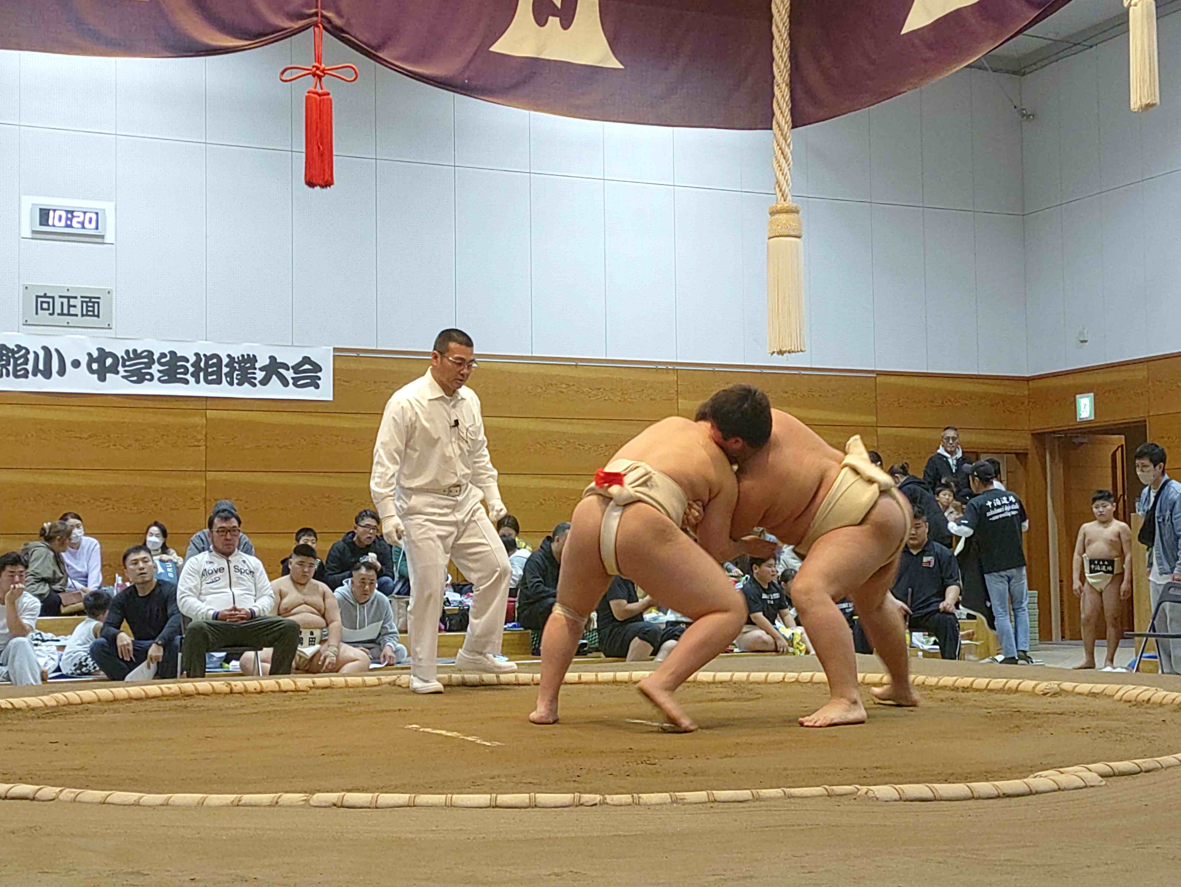 第１５回青森県武道館小学生・中学生相撲大会