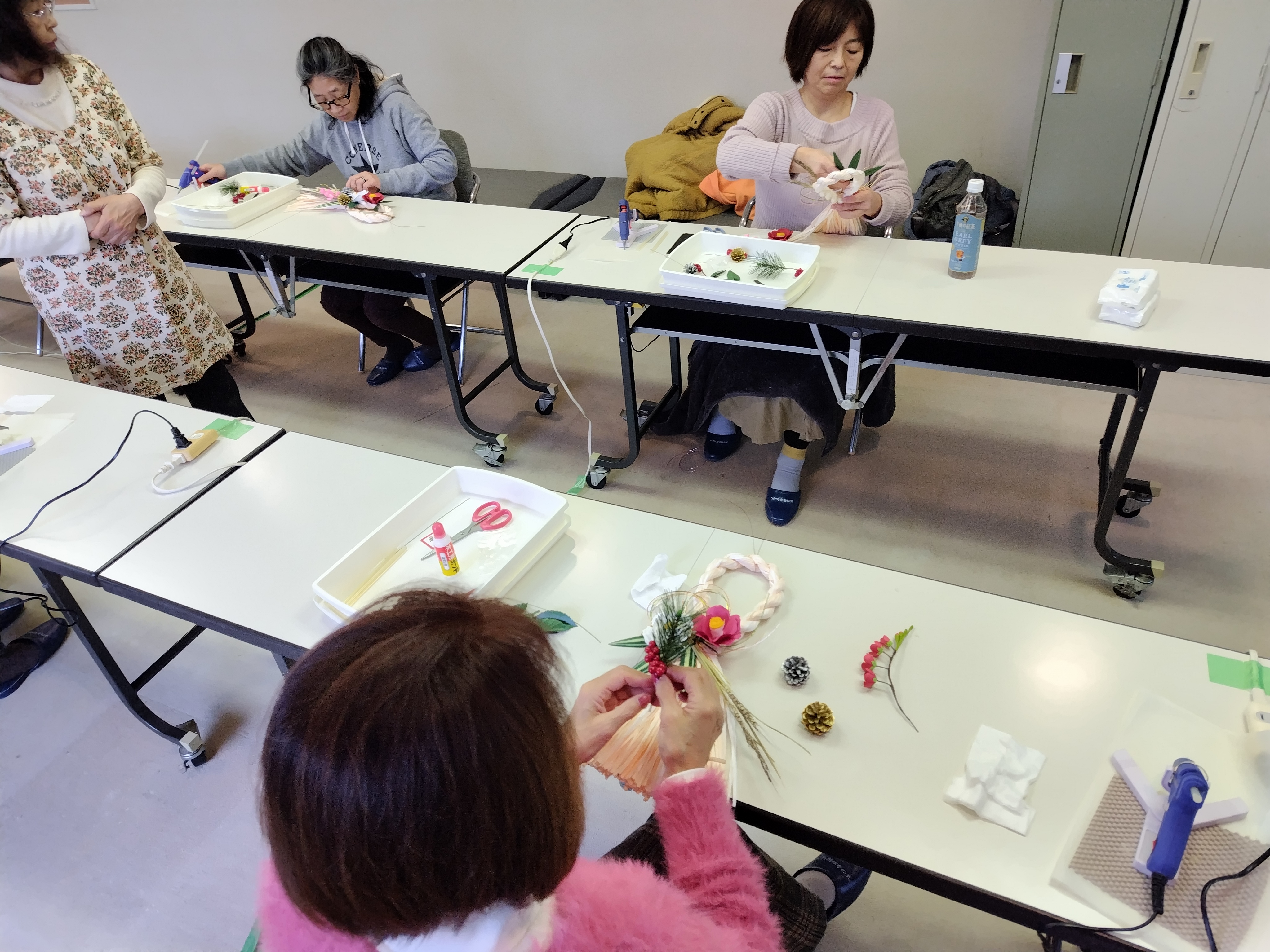 ペーパークラフトしめ縄作り教室