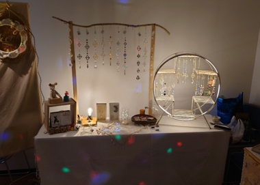 冬の球場アート2026