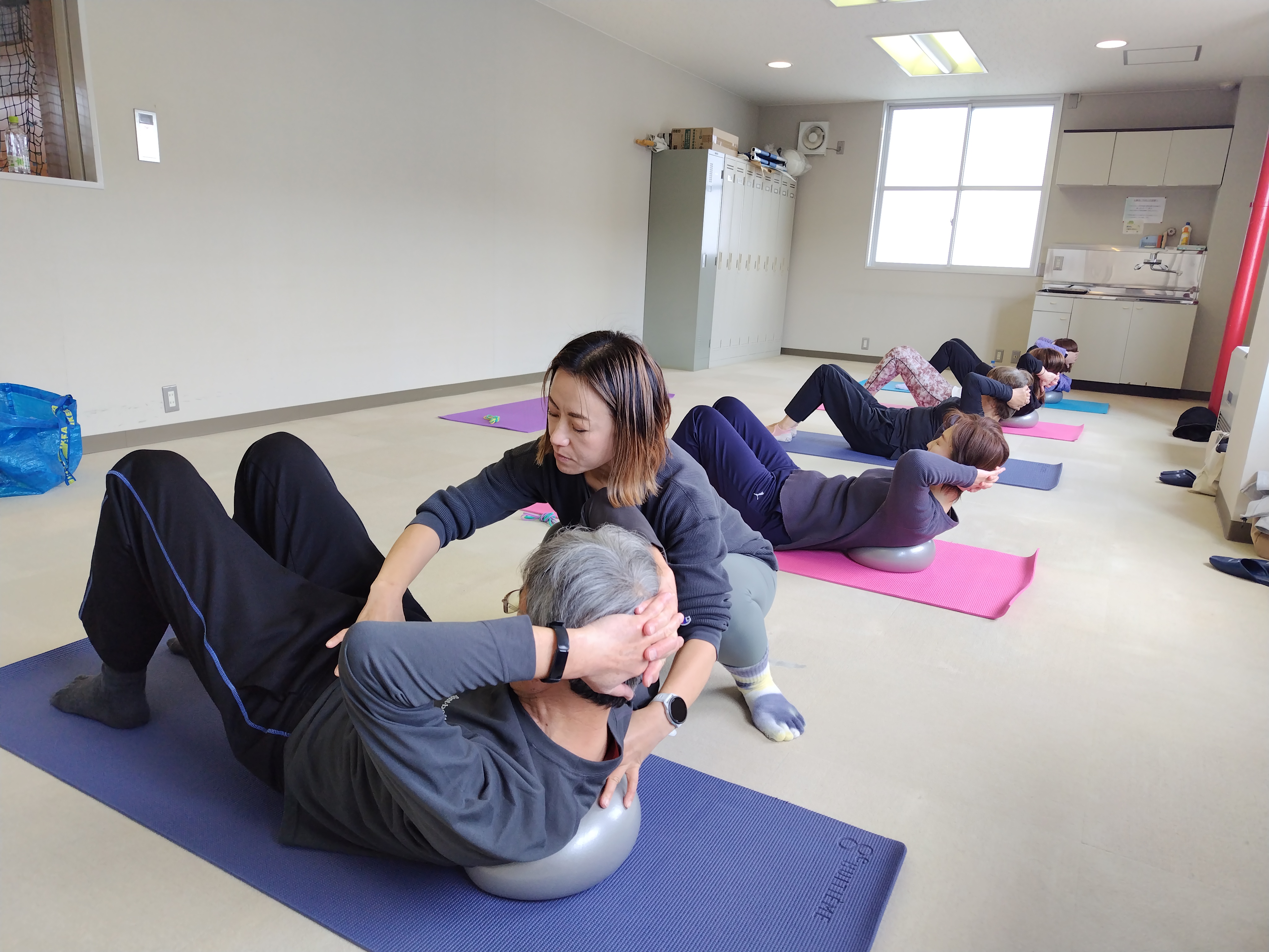 ピラティスインストラクターによるピラティス教室