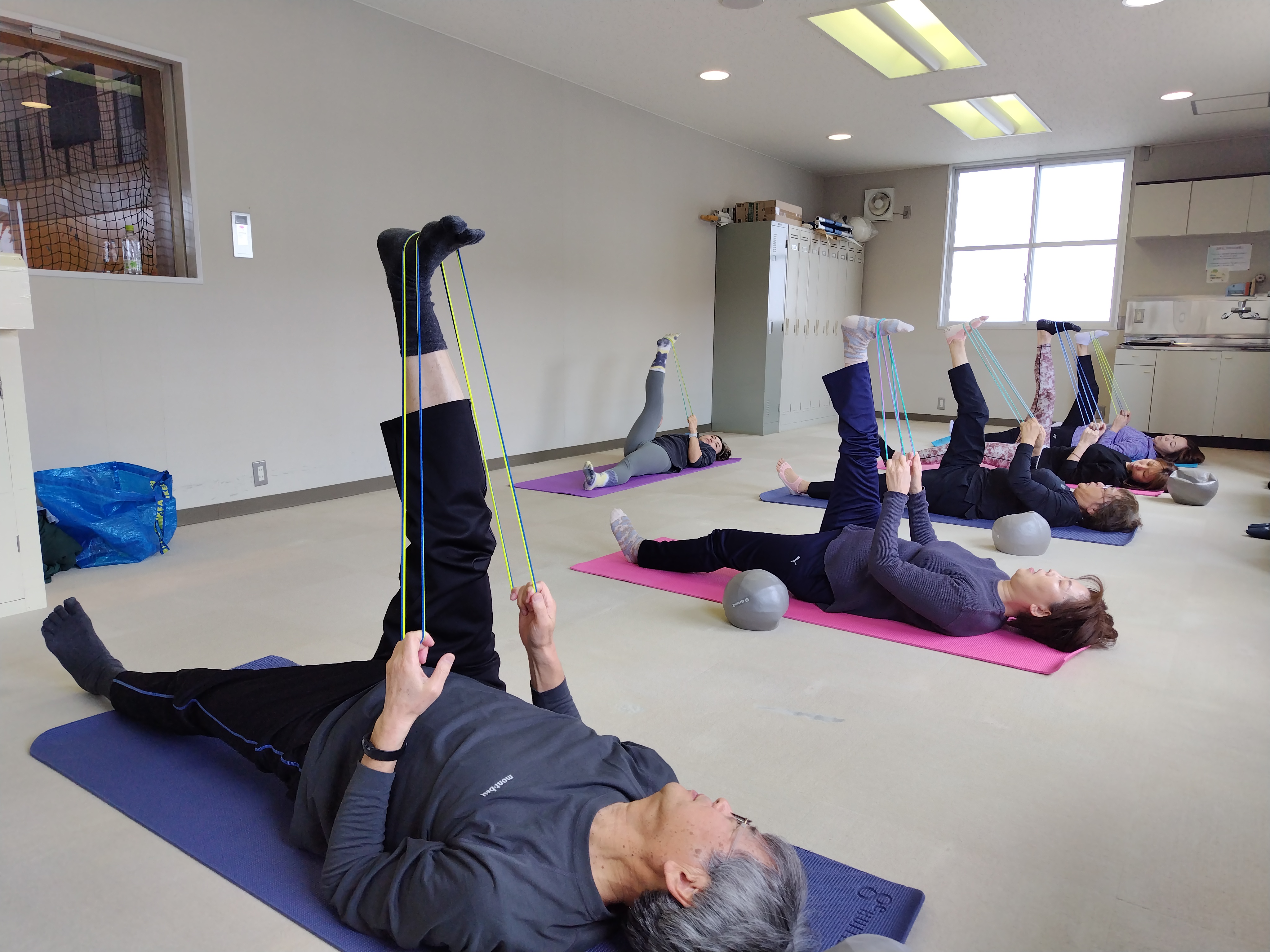 ピラティスインストラクターによるピラティス教室