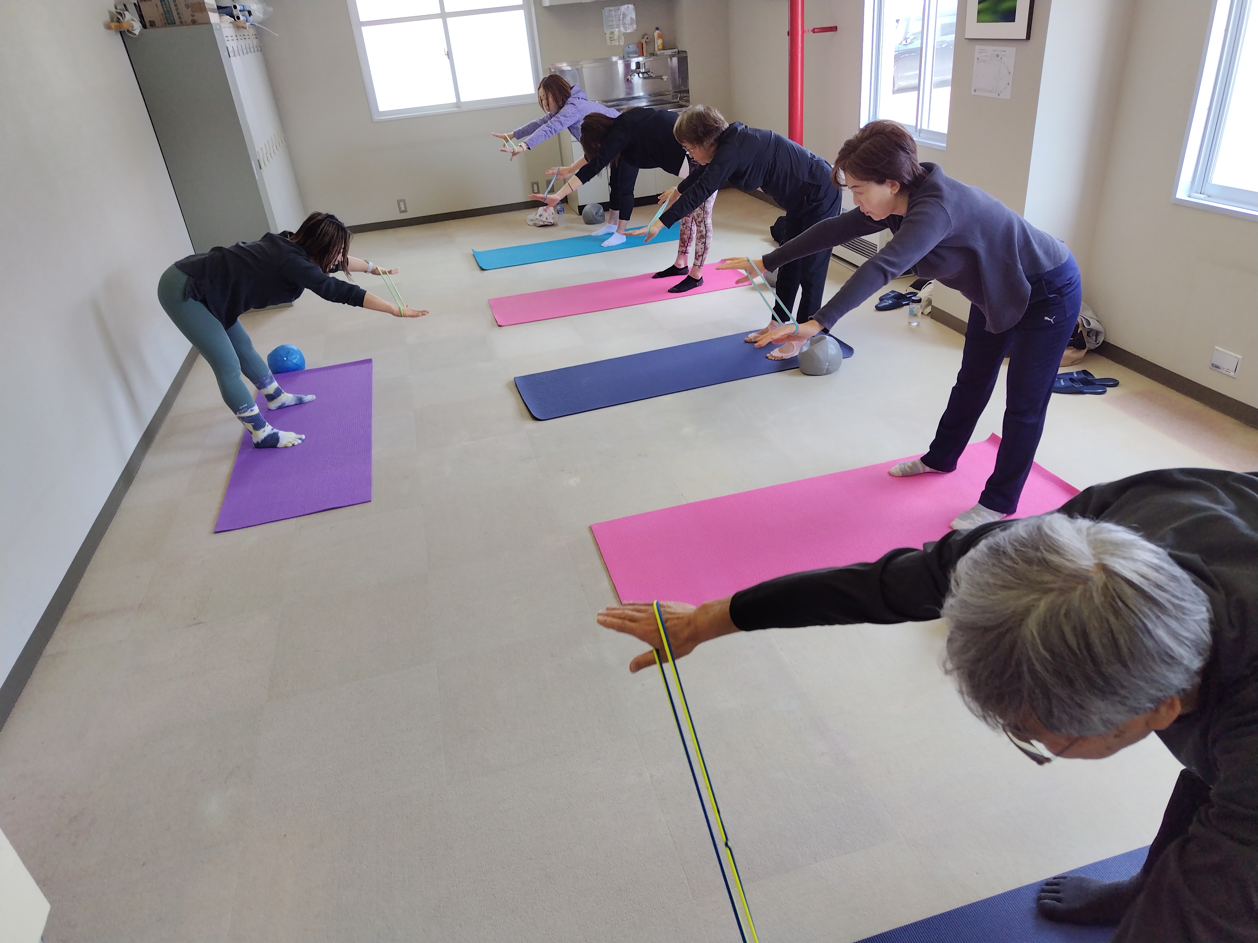 ピラティスインストラクターによるピラティス教室