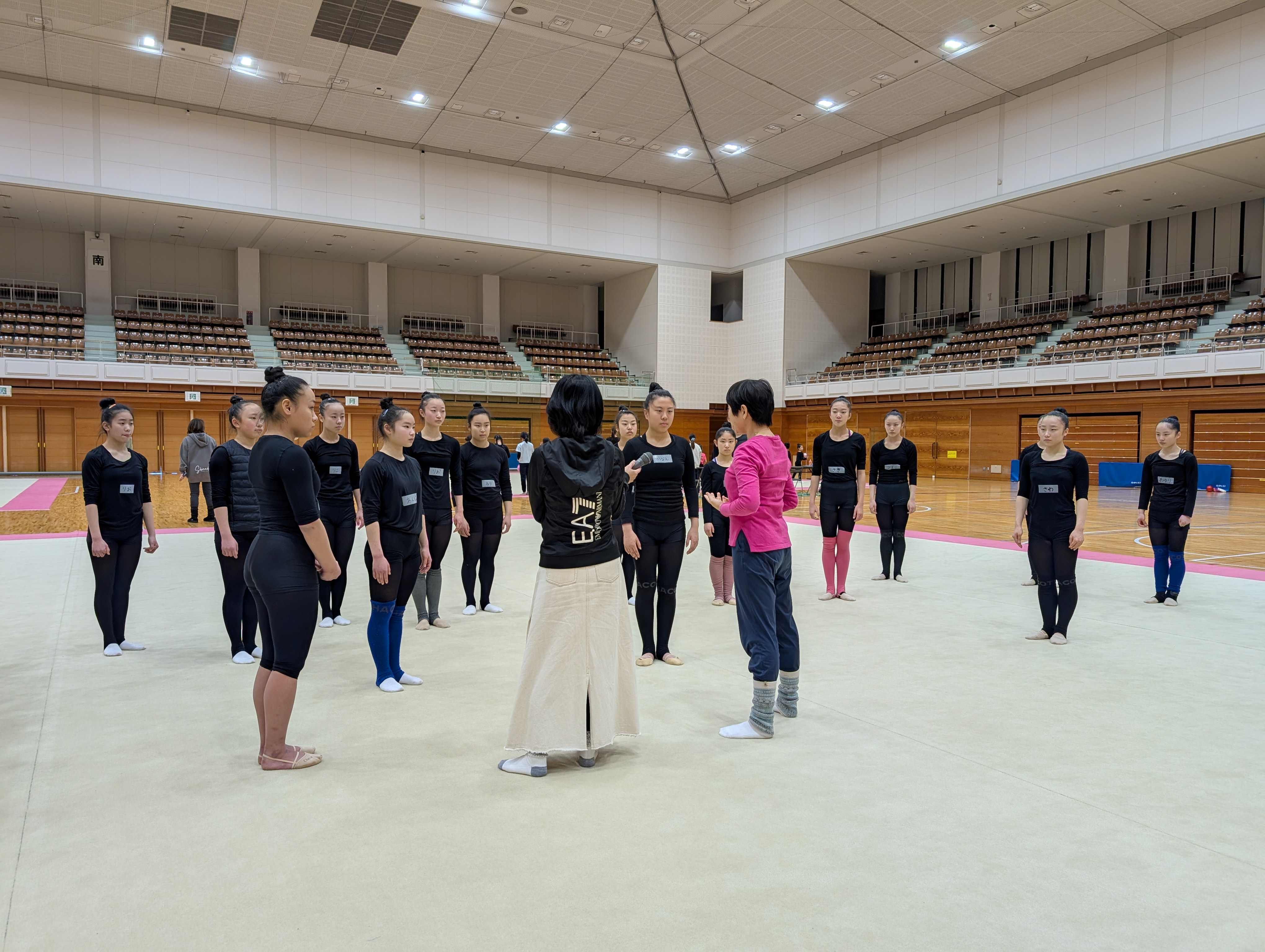 ターゲットエイジ育成・強化プロジェクト新体操講習会