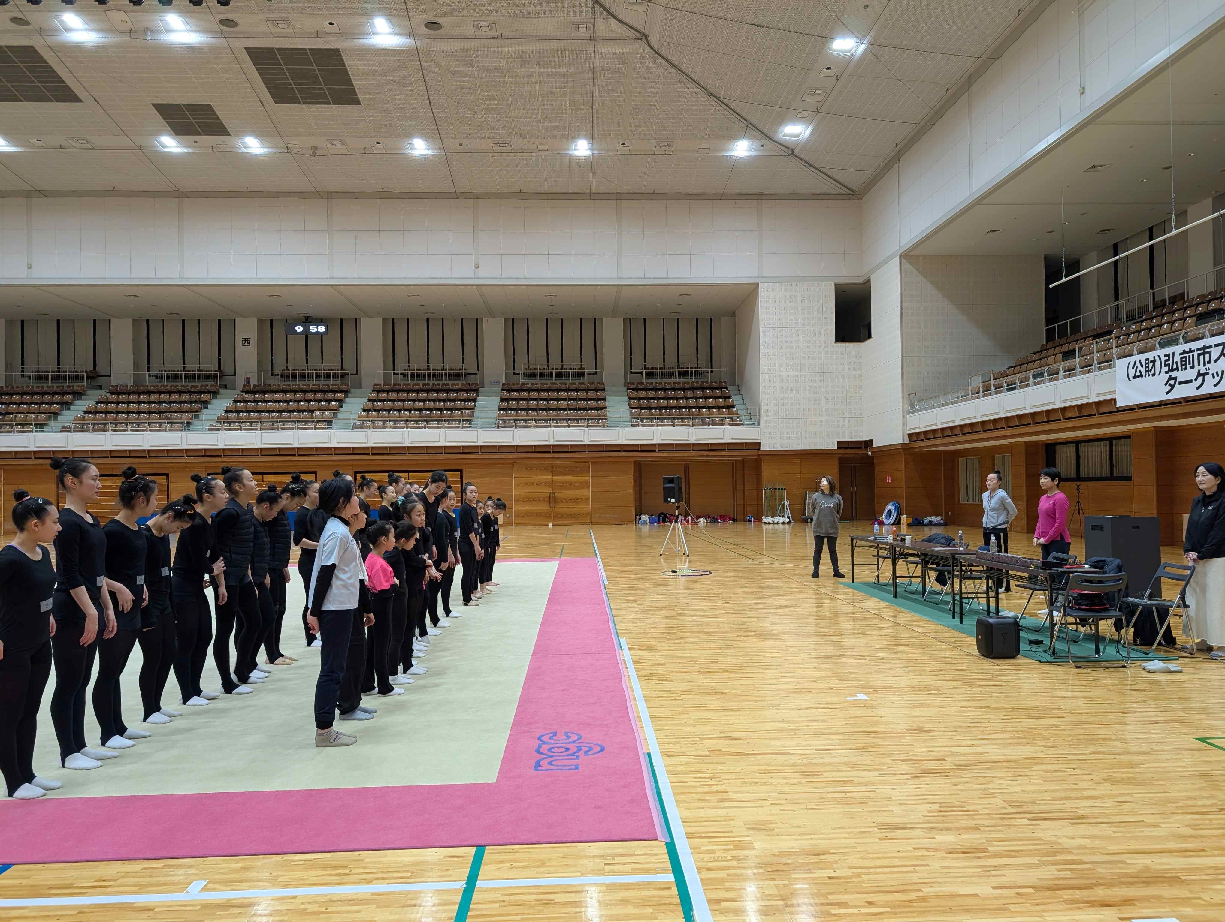 ターゲットエイジ育成・強化プロジェクト新体操講習会