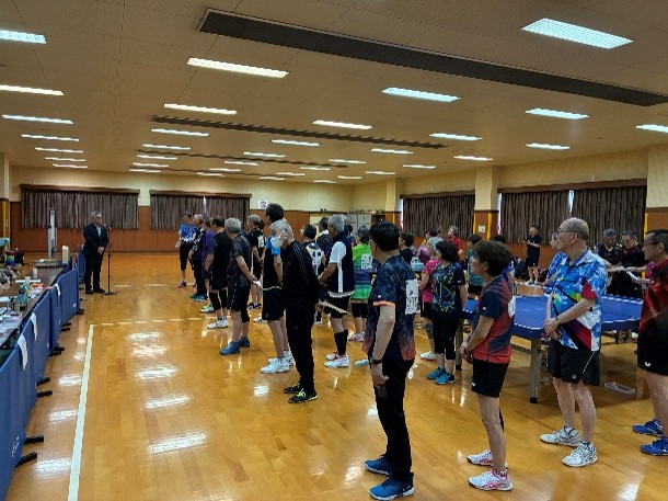 ラージボール卓球大会①