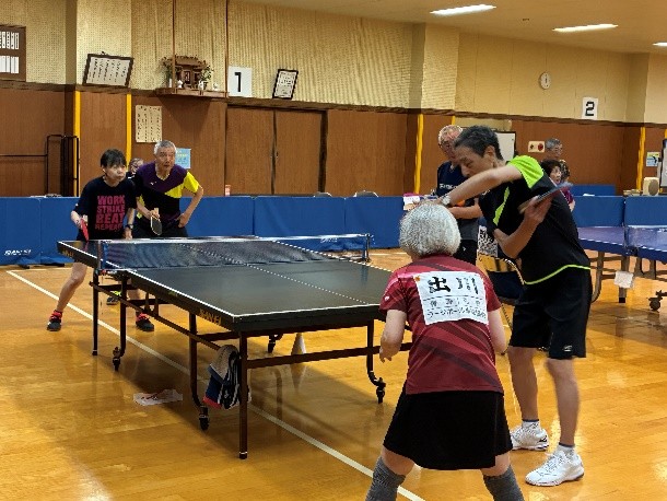 ラージボール卓球大会③