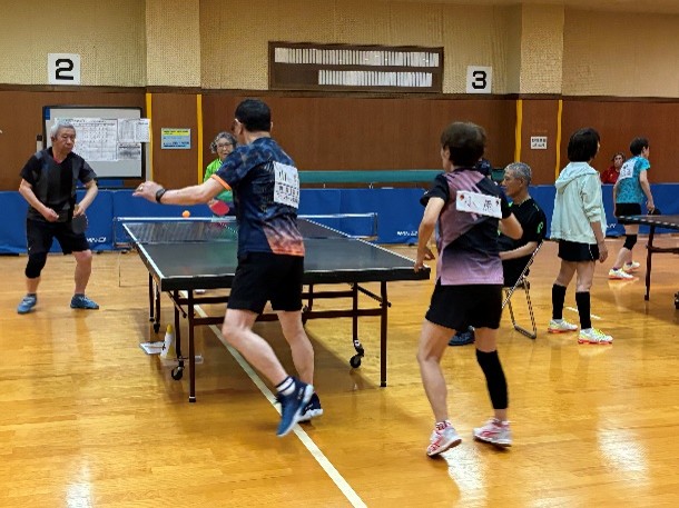 ラージボール卓球大会⑥