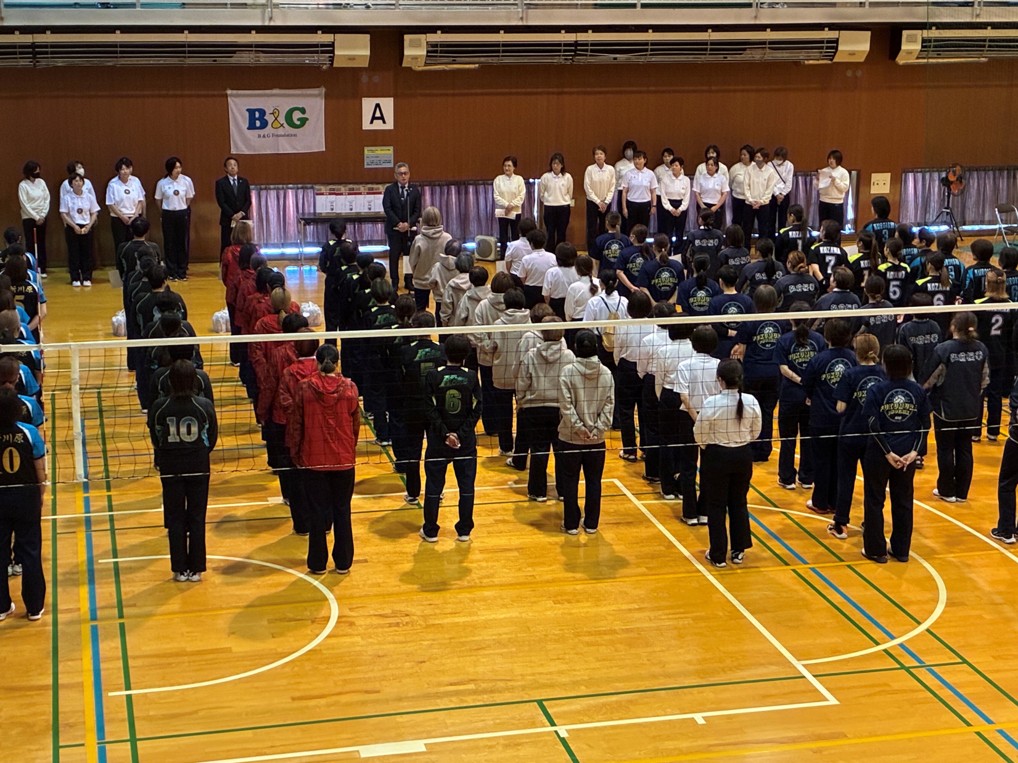 Ｂ＆Ｇ会長杯ママさんバレーボール大会②