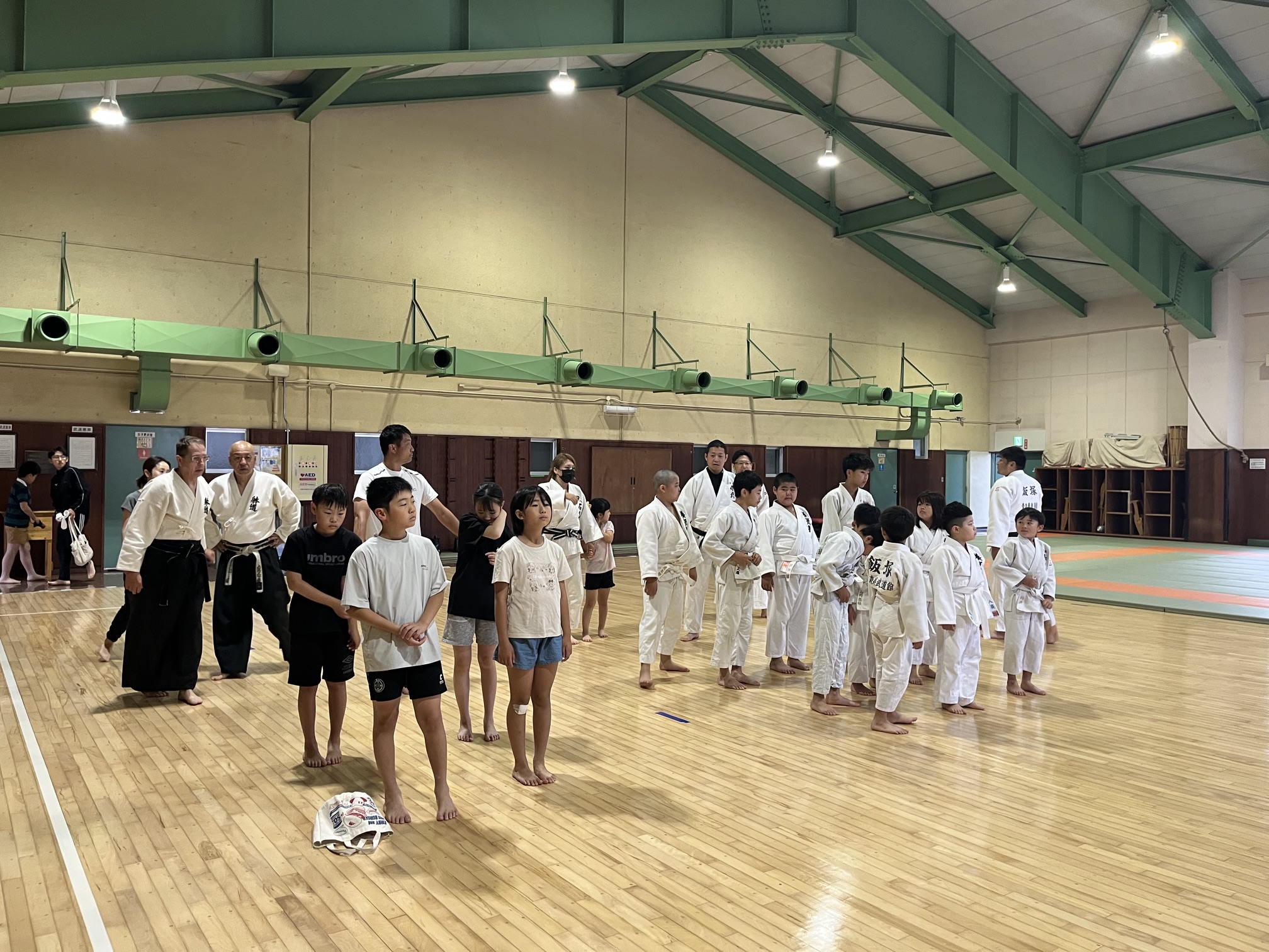 柔道暑中稽古①