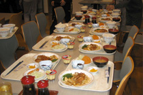 夕食